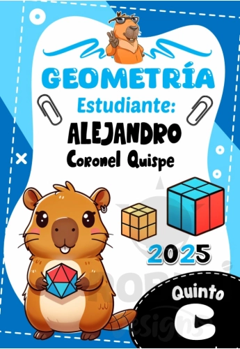 Capibara Geometria Caratula Boy